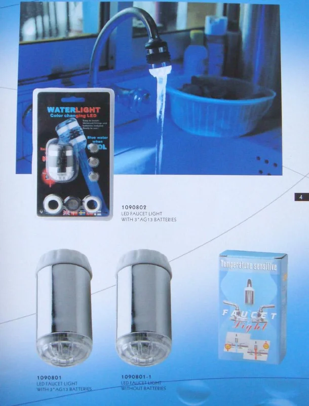 Led faucet