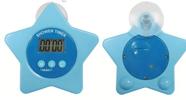 Star shape shower timer